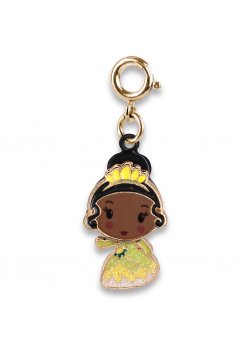 Charm It! Gold Swivel Tiana Charm